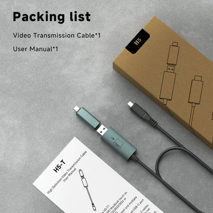 Câble de transmission vidéo haute définition ROYY H5 
