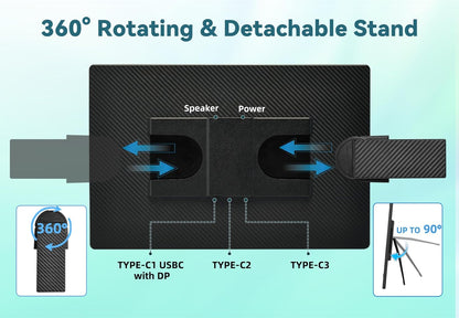 16" Portable Monitor for Laptop-2560 x 1600 Pixels