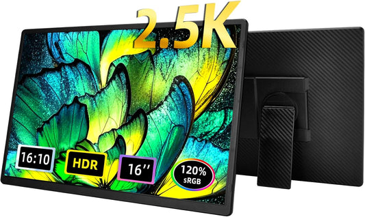 16" Portable Monitor for Laptop-2560 x 1600 Pixels