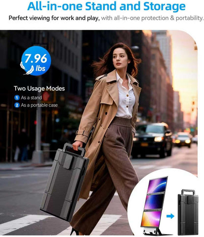 ROYY 15.6" Quad Laptop Screen Extender